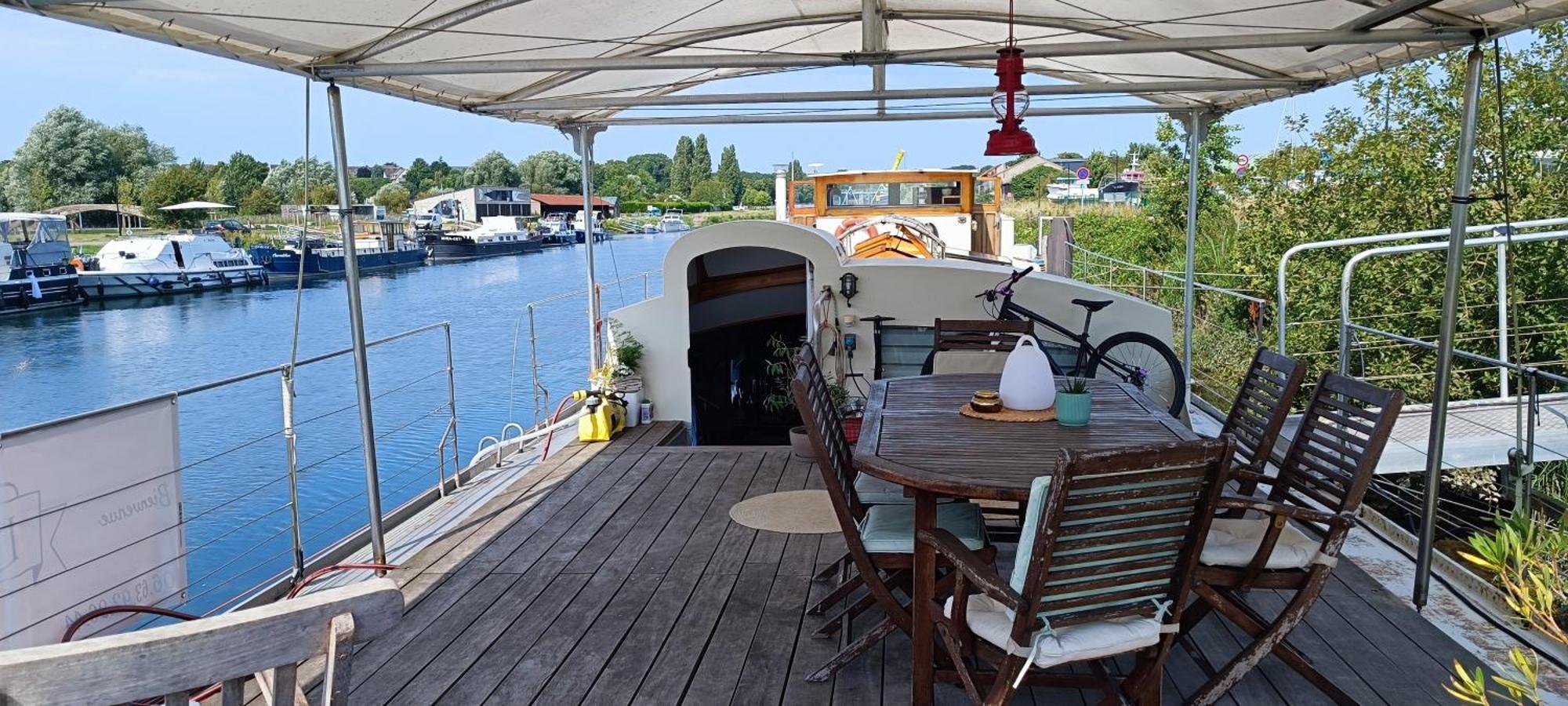 Odyssee Gite Sur Peniche Saint-Valéry-sur-Somme Eksteriør billede