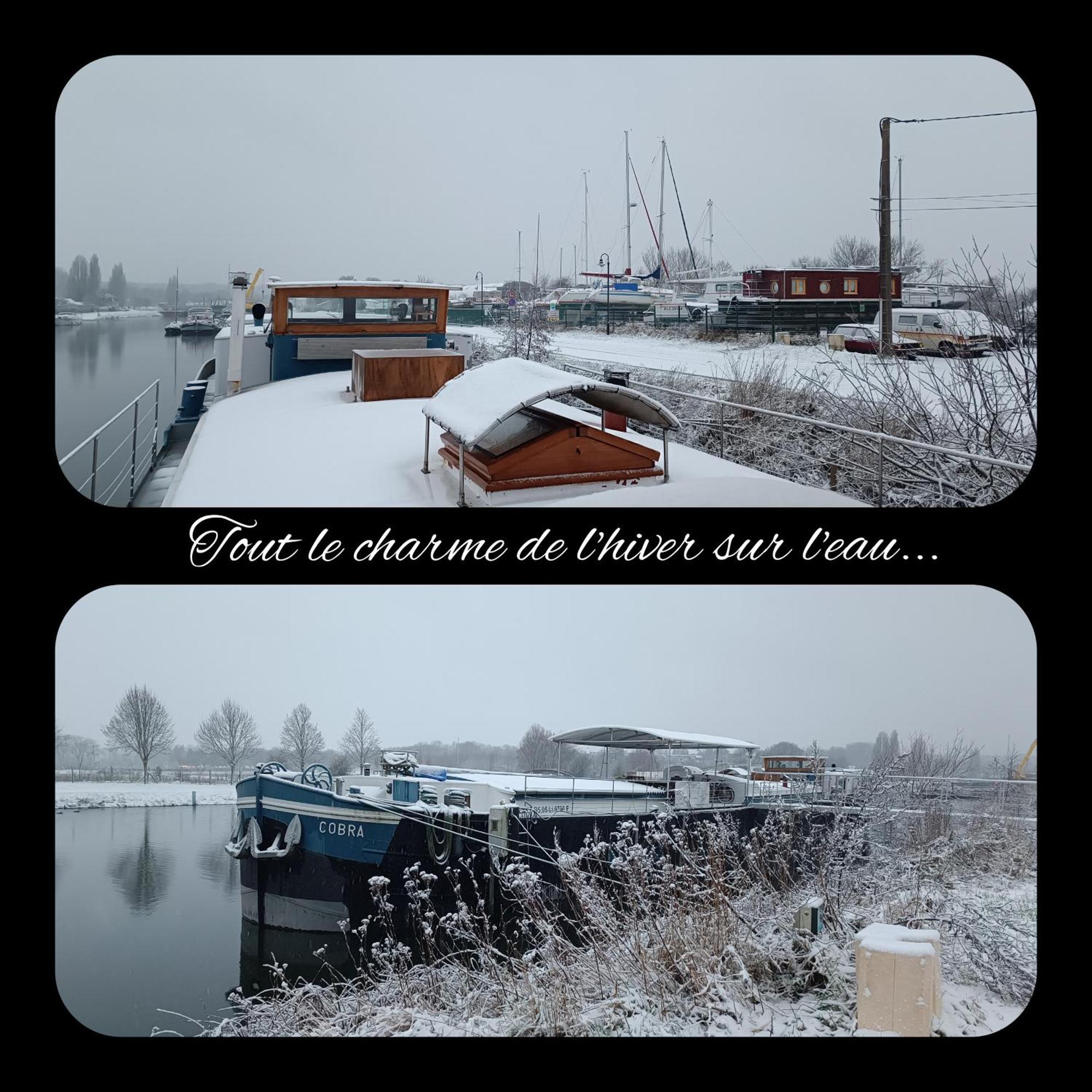 Odyssee Gite Sur Peniche Saint-Valéry-sur-Somme Eksteriør billede